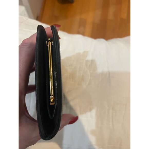 Authentic Chanel Long Bifold Wallet – Black Caviar Leather - Picture 3 of 11